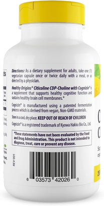 Healthy Origins Cognizin Citicoline, 250mg – 150 Veg Capsules