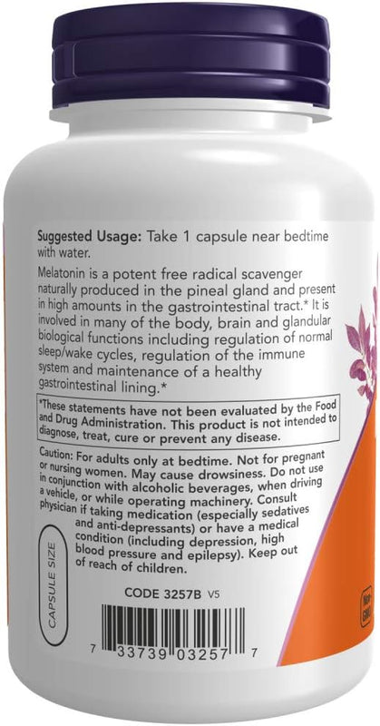 Melatonin 3 mg - 180 Veg Capsules