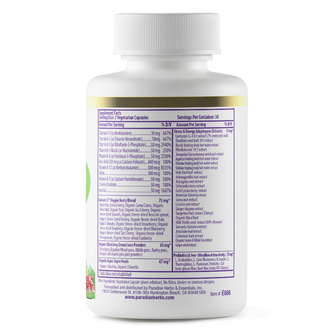 Earth's Blend B Complex | 60 Capsules | by Paradise Herbs