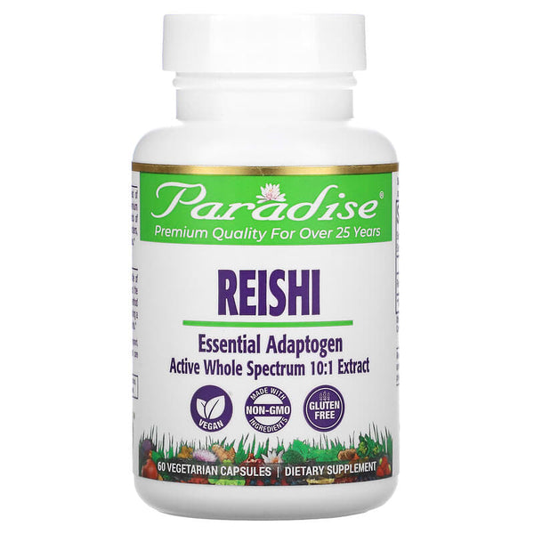 Reishi Extract | 60 Capsules | by Paradise Herbs