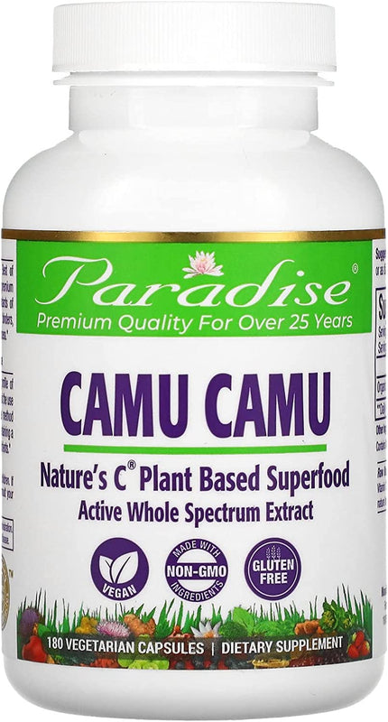Camu Camu | 180 Capsules | by Paradise Herbs
