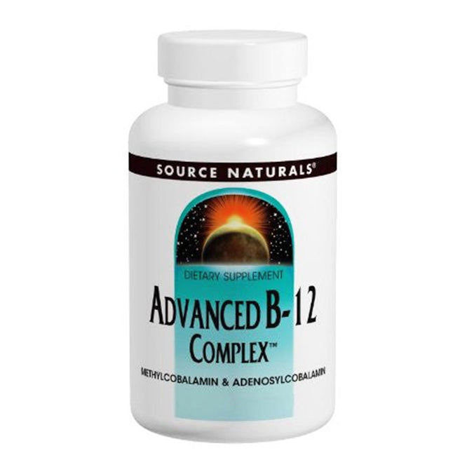 Advanced B12 Complex 5 mg 60 tabs by Source Naturals