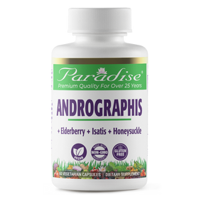 Andrographis with Elderberry | 60 Capsules | by Paradise Herbs