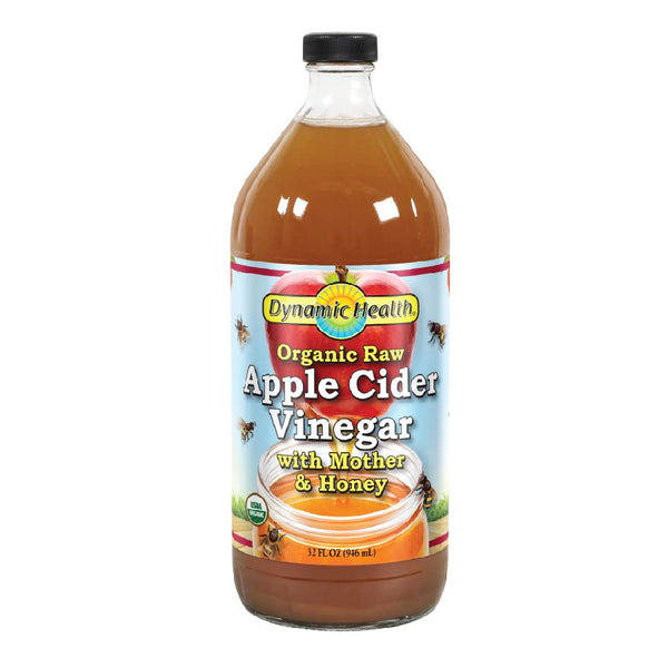 Apple Cider Vinegar with Mother Organic 16 fl oz by Dynamic Health