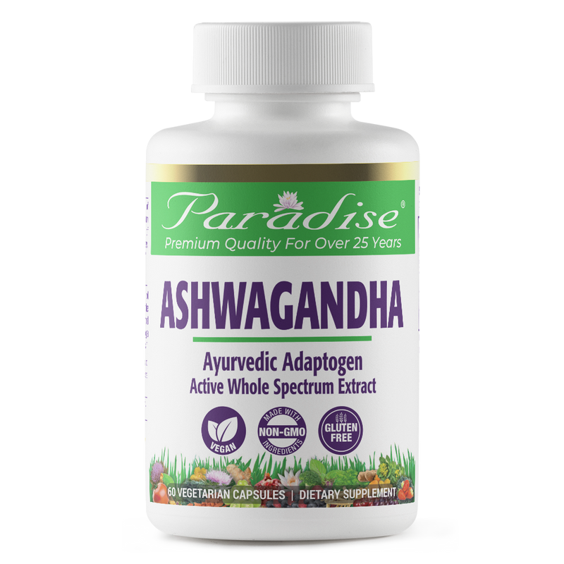 Ashwagandha | 60 Capsules | by Paradise Herbs