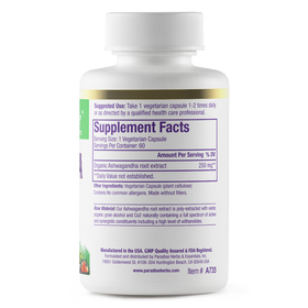 Ashwagandha | 60 Capsules | by Paradise Herbs