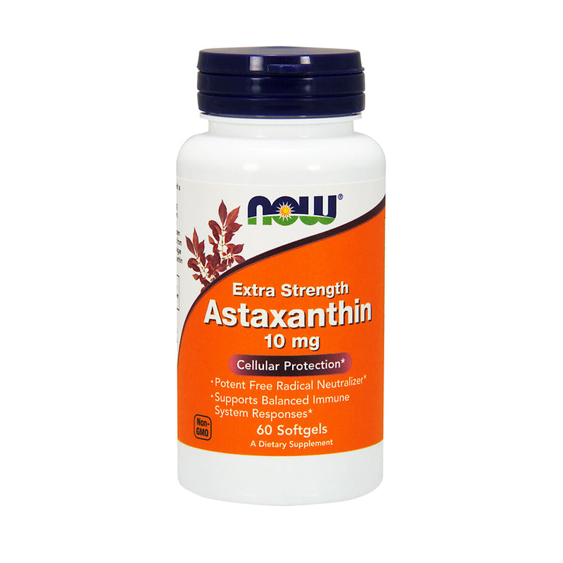 Astaxanthin, Extra Strength, 10mg by NowFoods