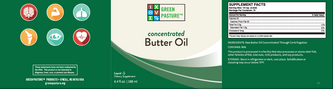 Green Pasture X-Factor Gold Concentrated Butter Oil, Non-flavored