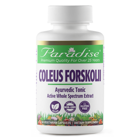 Coleus Forskolii Extract | 60 Capsules | by Paradise Herbs