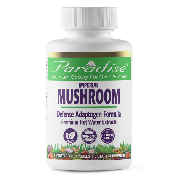 Imperial Mushroom | 60 Capsules | by Paradise Herbs