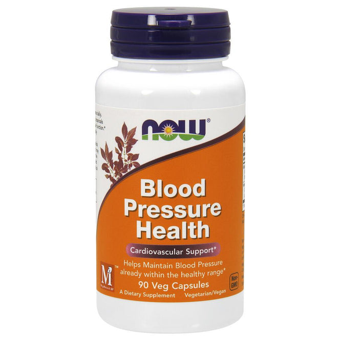 NOW Supplements Blood Pressure Health - 90 Veg Capsules