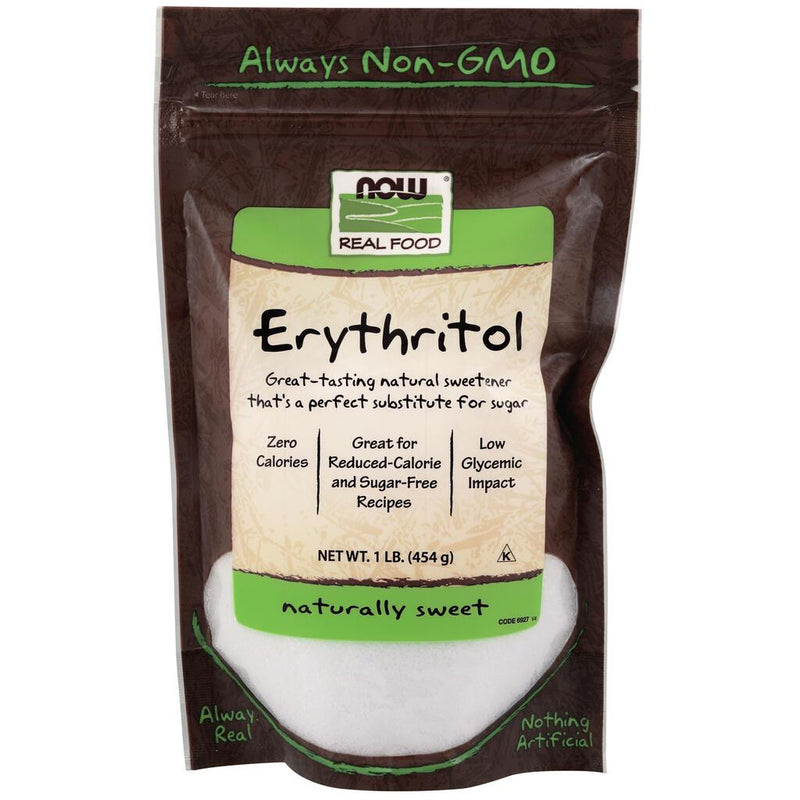 NOW Real Food Erythritol – 1 lb.