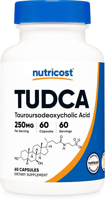 TUDCA 250mg | 60 Cap | (Tauroursodeoxycholic Acid) by Nutricost