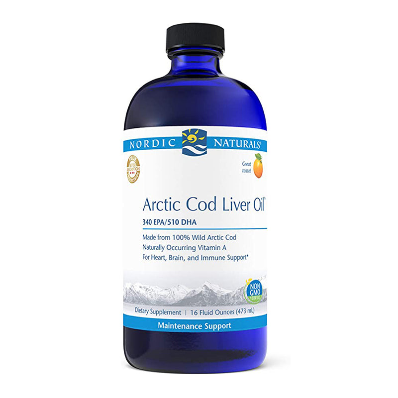 Nordic Naturals Arctic Cod Liver Oil,340 EPA/510 DHA – 16 fl oz