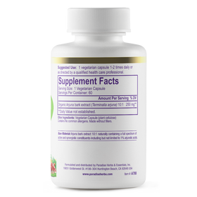 Arjuna | 60 Capsules | by Paradise Herbs