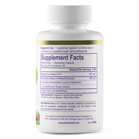 Bilberry+Goji & Chrysanthemum | 60 Capsules | by Paradise Herbs