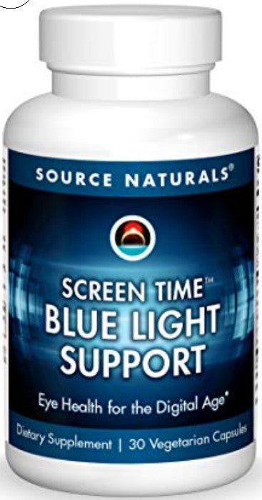 Screen Time Blue Light Support Source Naturals, Inc. 30 VCaps