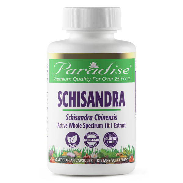 Schisandra | 60 Capsules | by Paradise Herbs