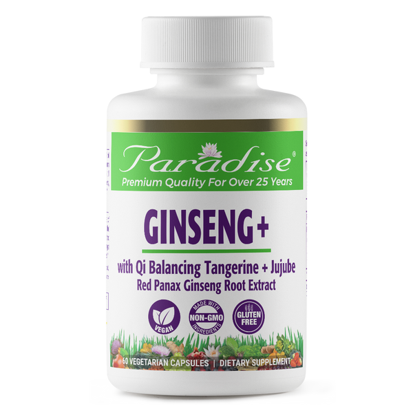 Ginseng Extract Panax Red | 60 Capsules | by Paradise Herbs