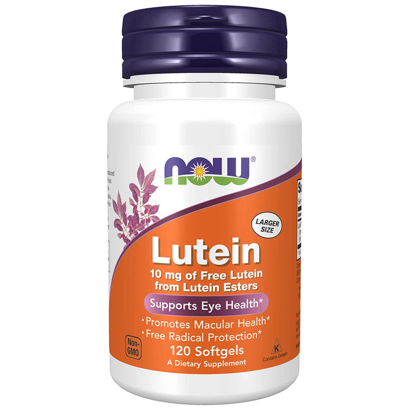 Lutein | 10 mg | 120 Softgels by NOW Foods